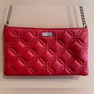 Kate Spade Red Quilted Crossbody Bag NWOT